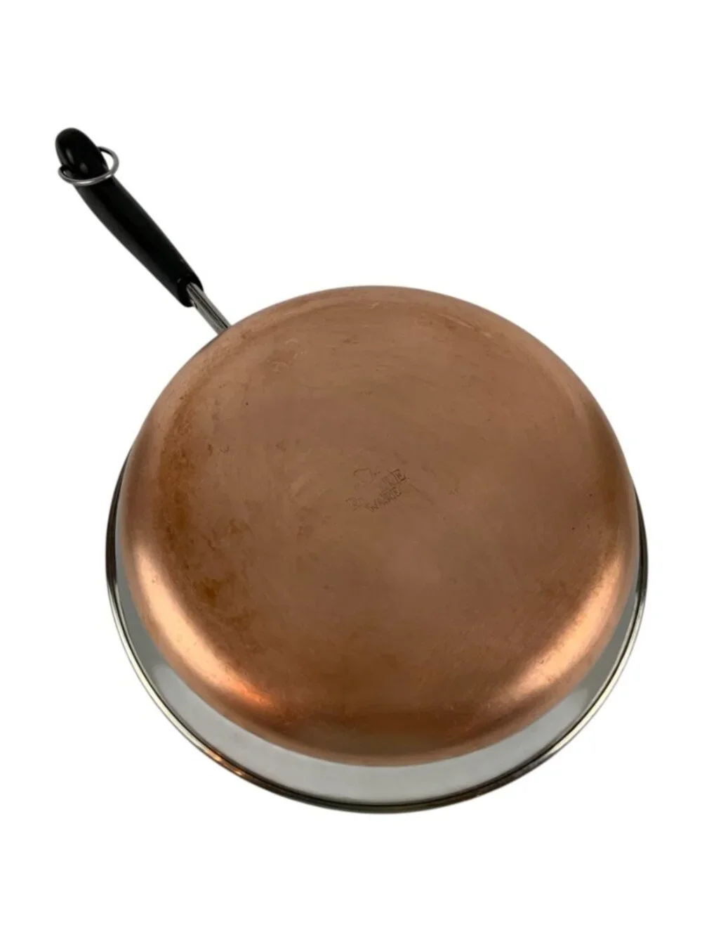 Revere Ware 1801 Copper Clad Stainless Steel 10 inch Skillet Frying Pan & Lid